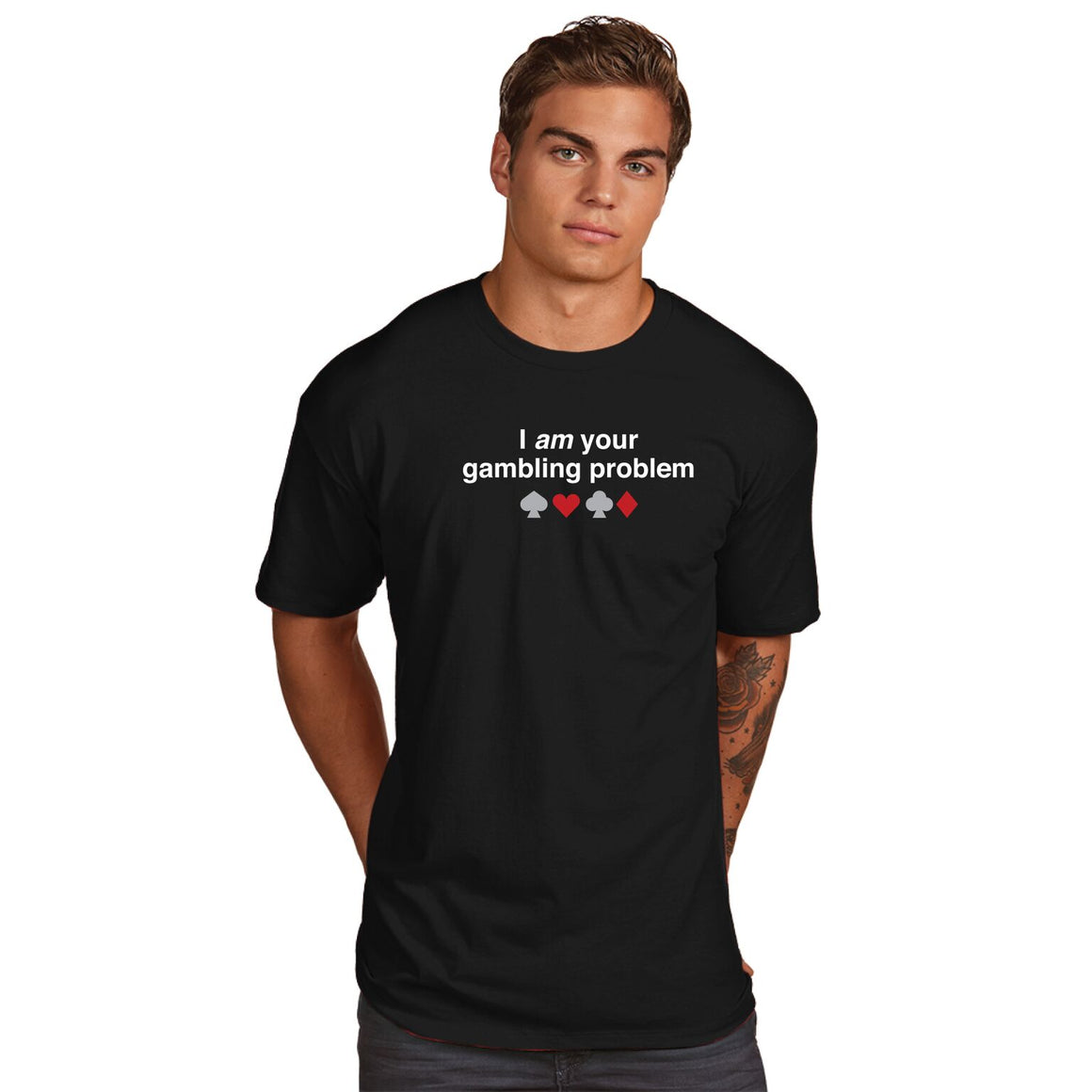 SPG "I am Your Gambling Problem" T-Shirt - Suited Poker Gear